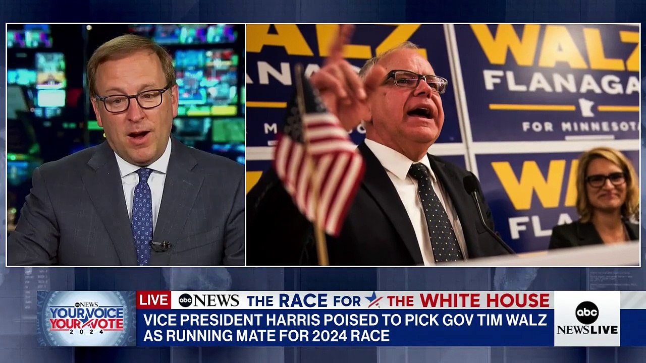 How Minnesota Gov. Tim Walz rose to the top of Kamala Harris' vice presidential picks