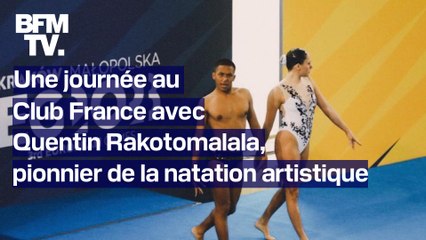 Une journée au Club France avec Quentin Rakotomalala, pionnier de la natation artistique