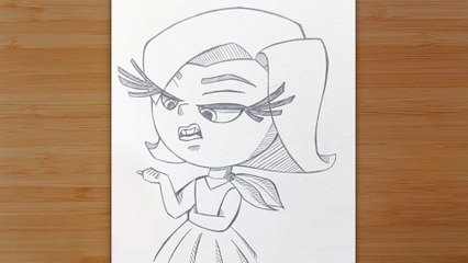 How to Draw Indifference from Inside Out 2 Step by Step! 
