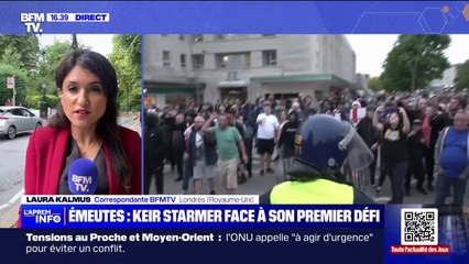 Émeutes xénophobes au Royaume-Uni: les affrontements se poursuivent, le Premier ministre Keir Starmer promet des sanctions lourdes