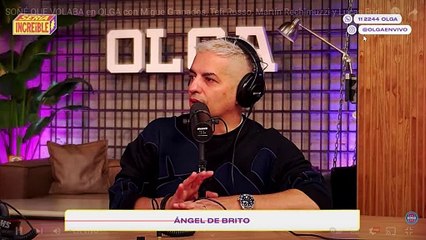 Ángel de Brito, sobre su pareja