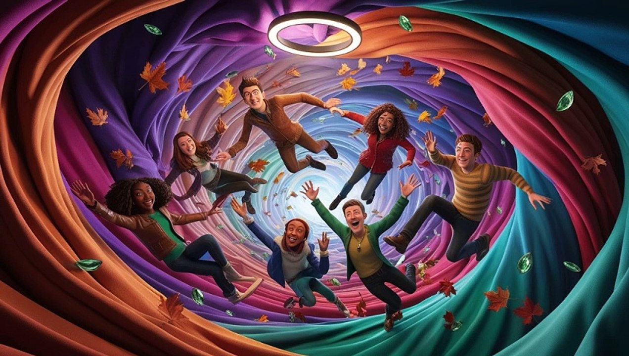The Time-Traveling Skateboard A group of friends story in english