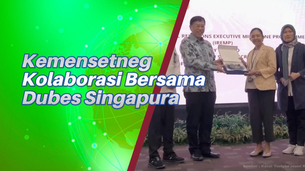 Kemensetneg Jalin Kerjasama Dengan Dubes Singapura