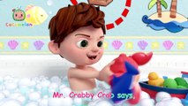 Bubble Bath Song with Sea Animals!  | CoComelon Nursery Rhymes & Kids Songs