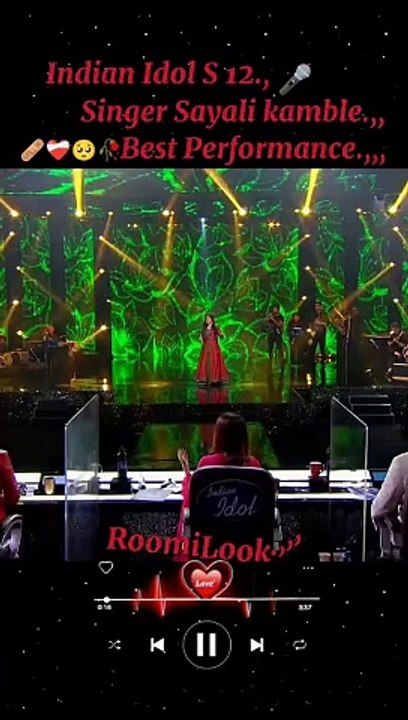 Hindi song performance Entertainment Indian Idol
