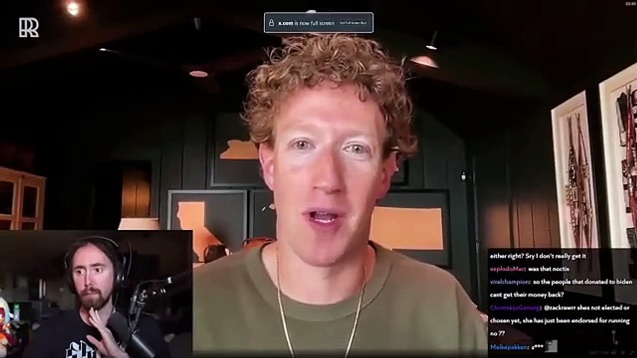 Asmongold Clips / Asmongold Reacts To: Mark Zuckerberg just released the most powerful open source AI model, Llama 3.1