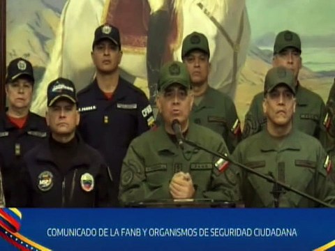 Min. G/J Vladimir Padrino López : Grupos de la FANB garantizan la paz del país