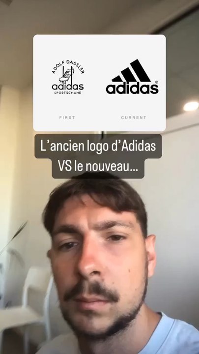 L’ancien logo d’Adidas  VS le nouveau… (exclusivité dailymotion)