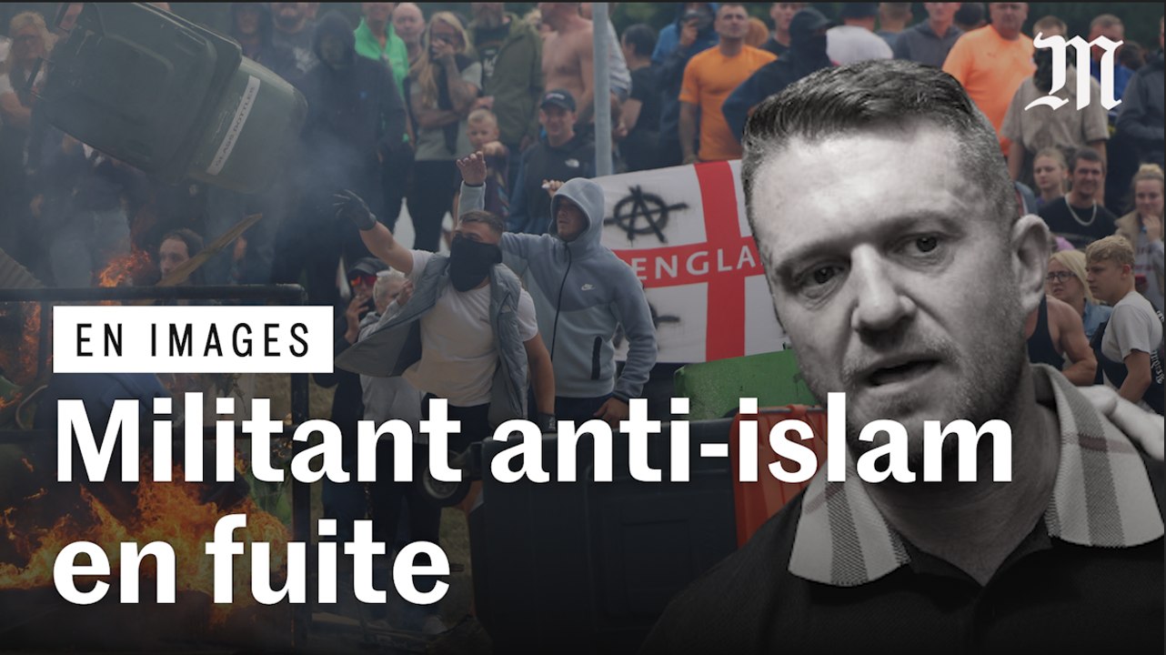 Emeutes au Royaume-Uni : qui est l’activiste d’extrême droite Tommy Robinson ?