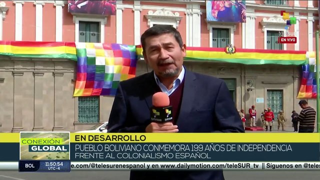 Bolivia conmemora 199 aniversarios de su independencia