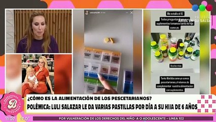 La picante opinión de Analía Franchín sobre la polémica alimentación que implementa Luciana Salazar con su hija Matilda