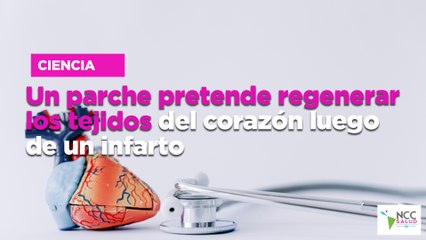Un parche pretende regenerar los tejidos del corazón luego de un infarto