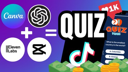 Créer des Vidéo Quiz pour TikTok avec L'IA