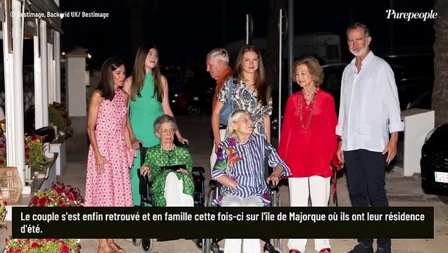 Letizia et Felipe d'Espagne, les retrouvailles après la séparation : dîner en famille pour le couple royal