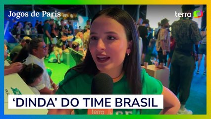 Em Paris, Larissa Manoela revela nervosismo na hora de acompanhar os jogos