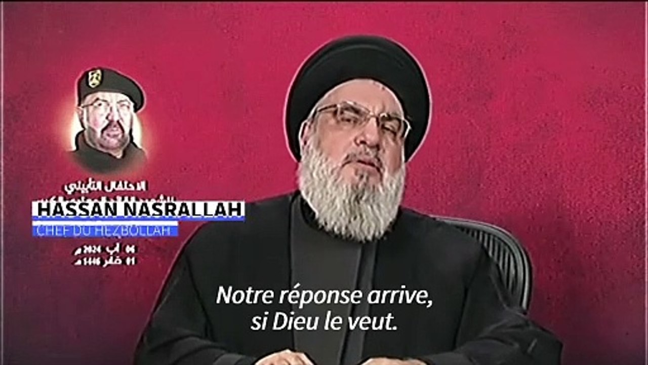 Nasrallah avertit Israël que la "réponse sera forte" après les assassinats de Haniyeh et Chokr