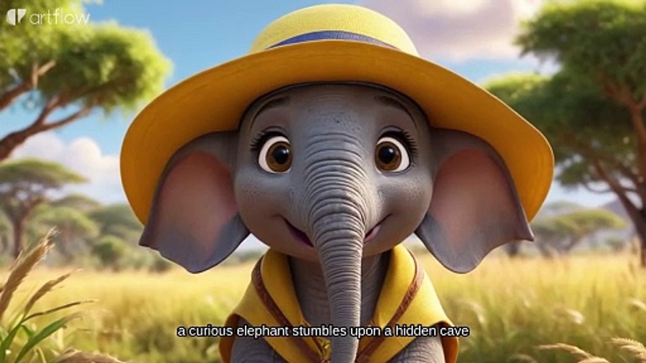 The Curious Little Elephant
