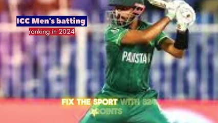 Top 5 ODI Batting  Ranking in 2024