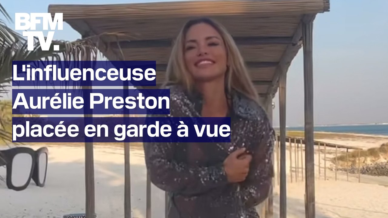 L'influenceuse Aurélie Preston placée en garde à vue ce lundi pour soupçons de vol et séquestration