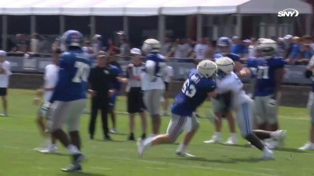 Malik Nabers Touchdown Catch _ NY Giants Training Camp Highlights (8_6_24) _ SNY
