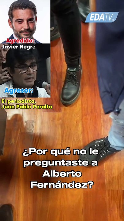 Un periodista de izquierdas amenaza a Negre en la Casa Rosada