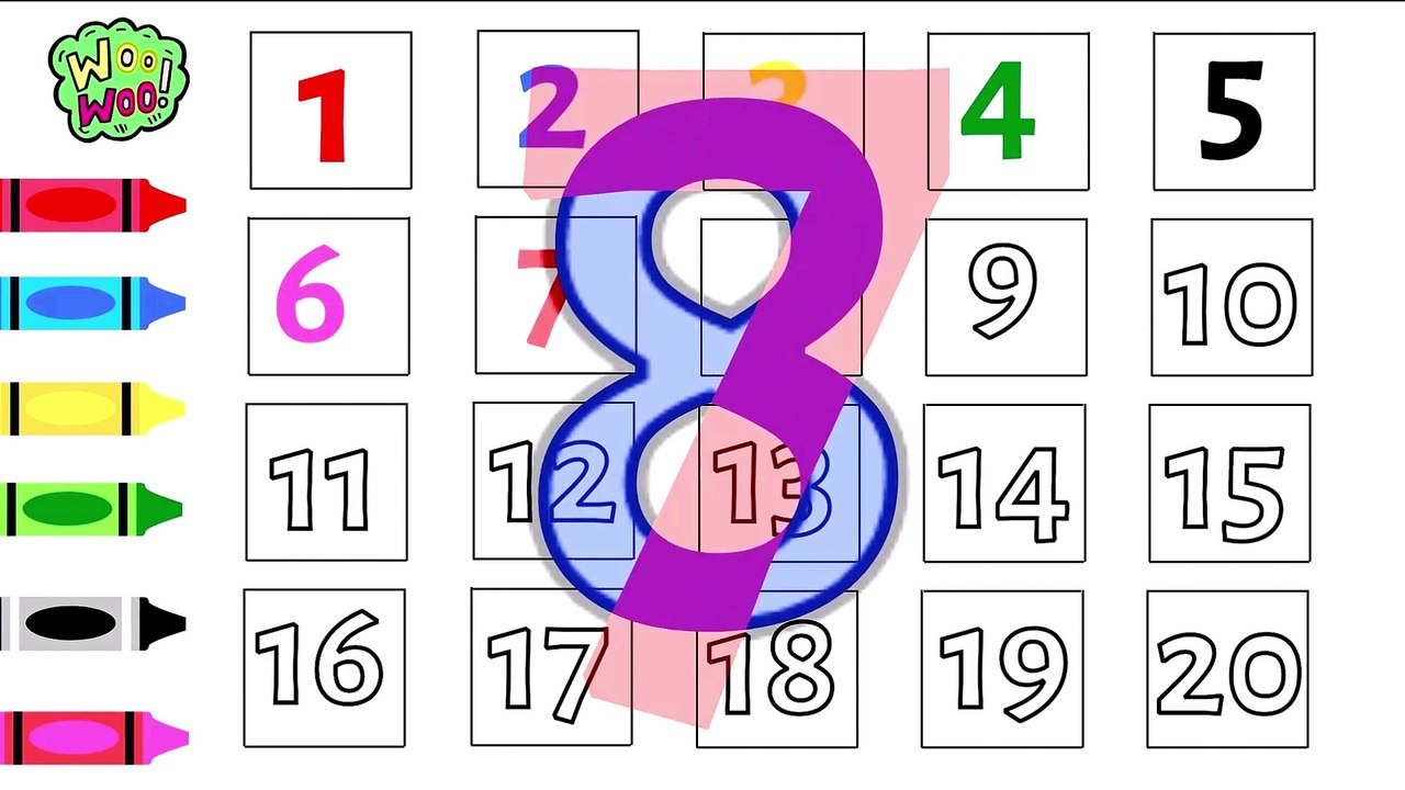 123 Numbers | 1234 Number Names | 1 To 20 Numbers | 12345 learning for kids | Counting Numbers