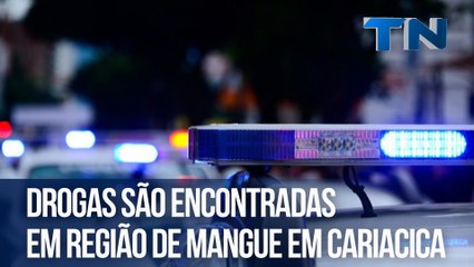 Drogas são encontradas em região de mangue em Cariacica
