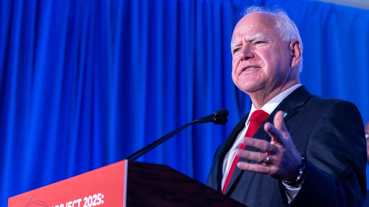 Kamala Harris Names Minnesota Governor Tim Walz as Running Mate in 2024 Presidential Election | THR News Video