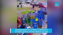 Desesperación en La Plata se llevaron a un nene cautivo cuando robaron un auto