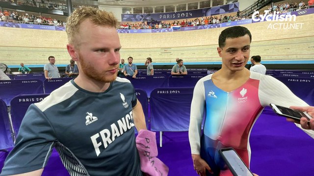 Cyclisme - Paris 2024 - Sébastien Vigier et Rayan Helal : On y croyait vraiment, ça fait mal mais pas de regret
