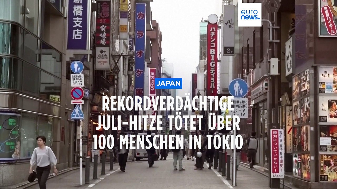 Heißester Juli Japans seit 1898: Über 100 Hitzetote in Tokio