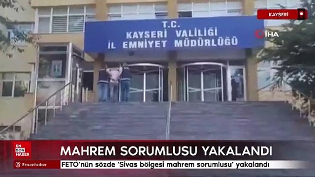 FETÖ'nün sözde 'Sivas bölgesi mahrem sorumlusu' Kayseri'de yakalandı
