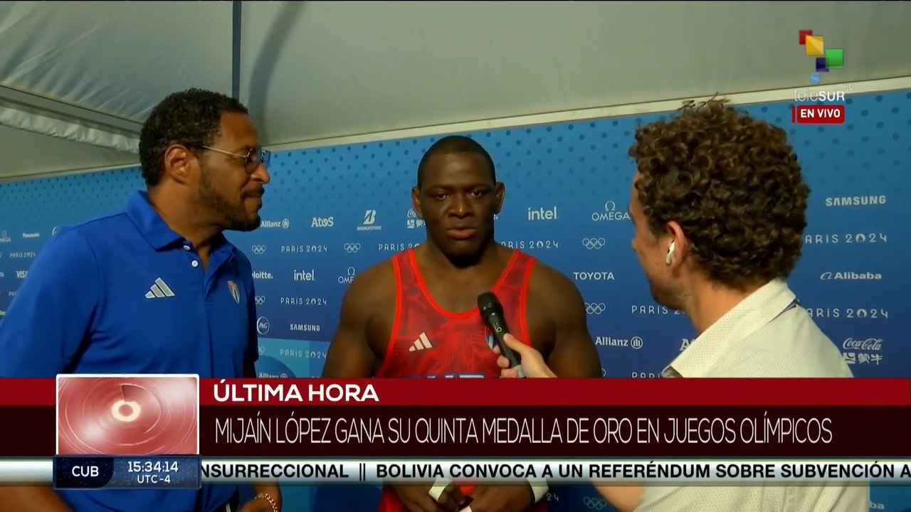 El cubano Mijaín López obtiene su quinta medalla en los juegos olímpicos