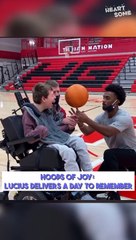 Basketball Pro Brings Joy to Special Needs Kid - Viral Moment