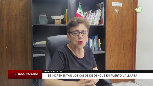 Se incrementan los casos de dengue en Puerto Vallarta: Susana Carreno