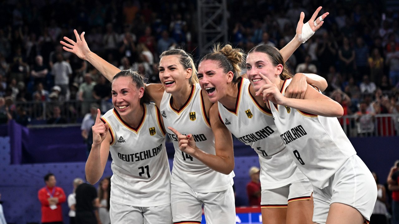 3x3-Basketballerinnen nach Gold: 'Wie ein großes Sommermärchen'