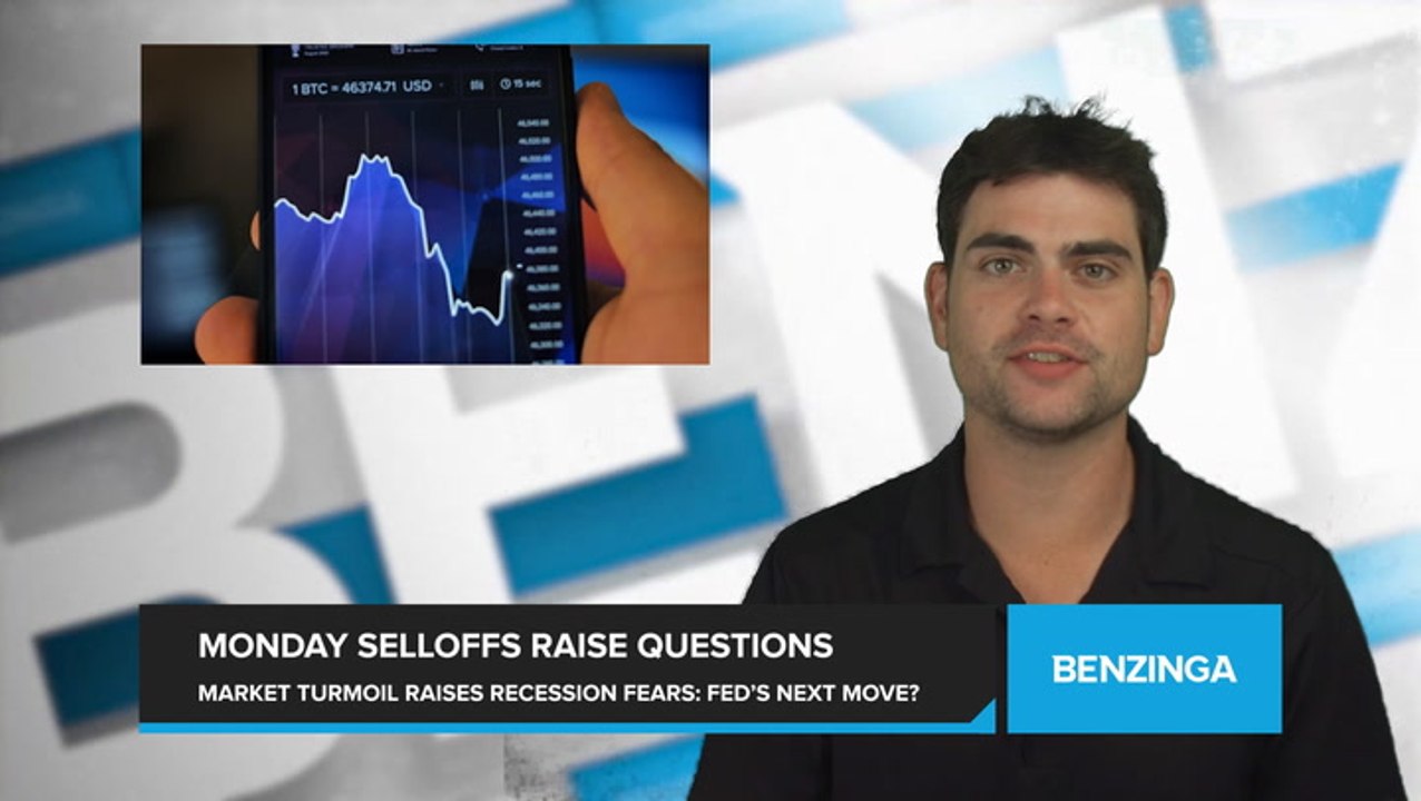 Monday's Market Turmoil Raises Recession Fears. How Will That Impact the Fed's Rate Decision in September?