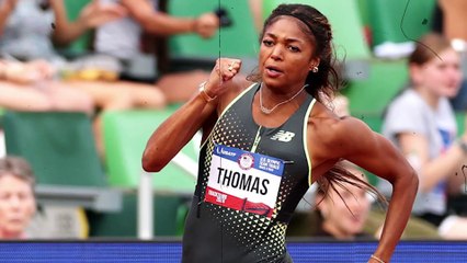 Gabby Thomas vs Julien Alfred Women's 200m FINAL II 2024 Olympic Games Paris 2024
