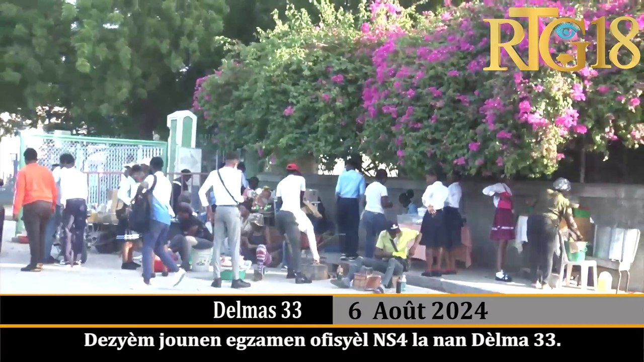 2èm jounen egzamen ofisyèl yo dewoule san difikilte nan sant egzamen.