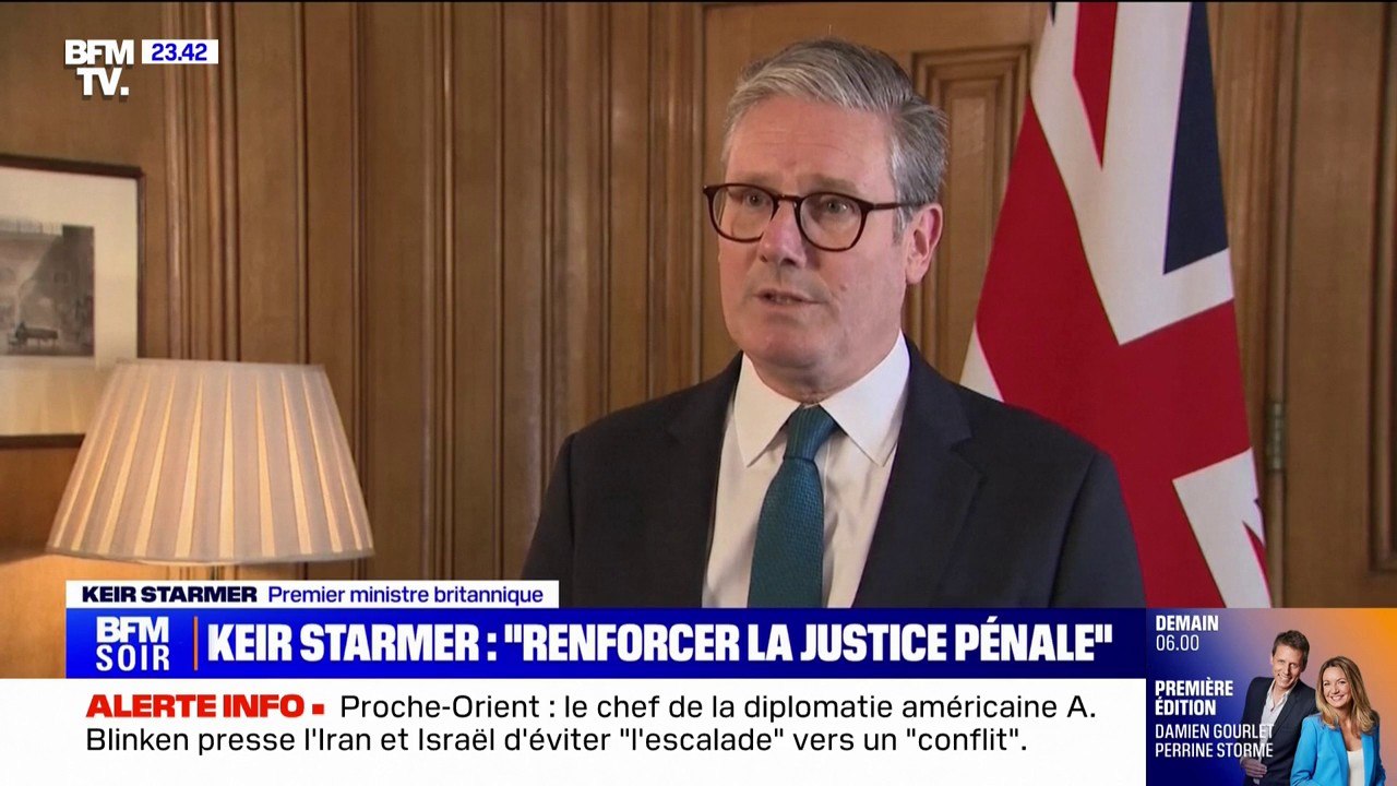 Émeutes xénophobes au Royaume-Uni: nous allons renforcer la justice pénale", déclare le Premier ministre Keir Starmer