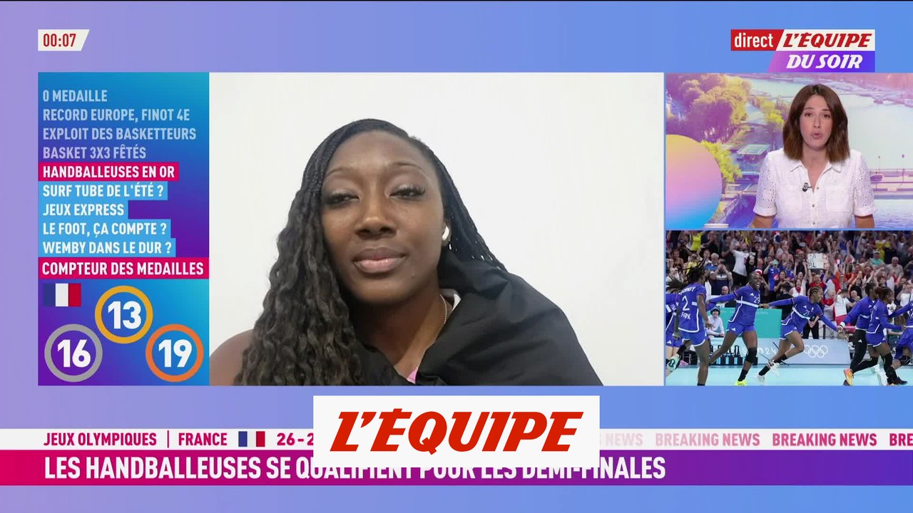 Les Bleues filent en demi-finales après leur victoire sur l'Allemagne - JO 2024 - Hand (F)