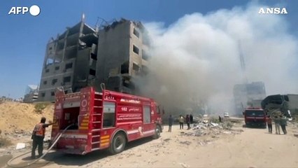 Gaza, le conseguenze di un attacco israeliano contro la citta'