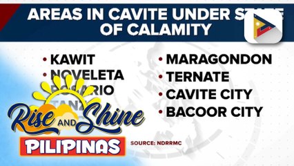 Nasa 21 lugar sa Bataan at Cavite, nagdeklara ng State of Calamity dahil sa epekto ng oil spill