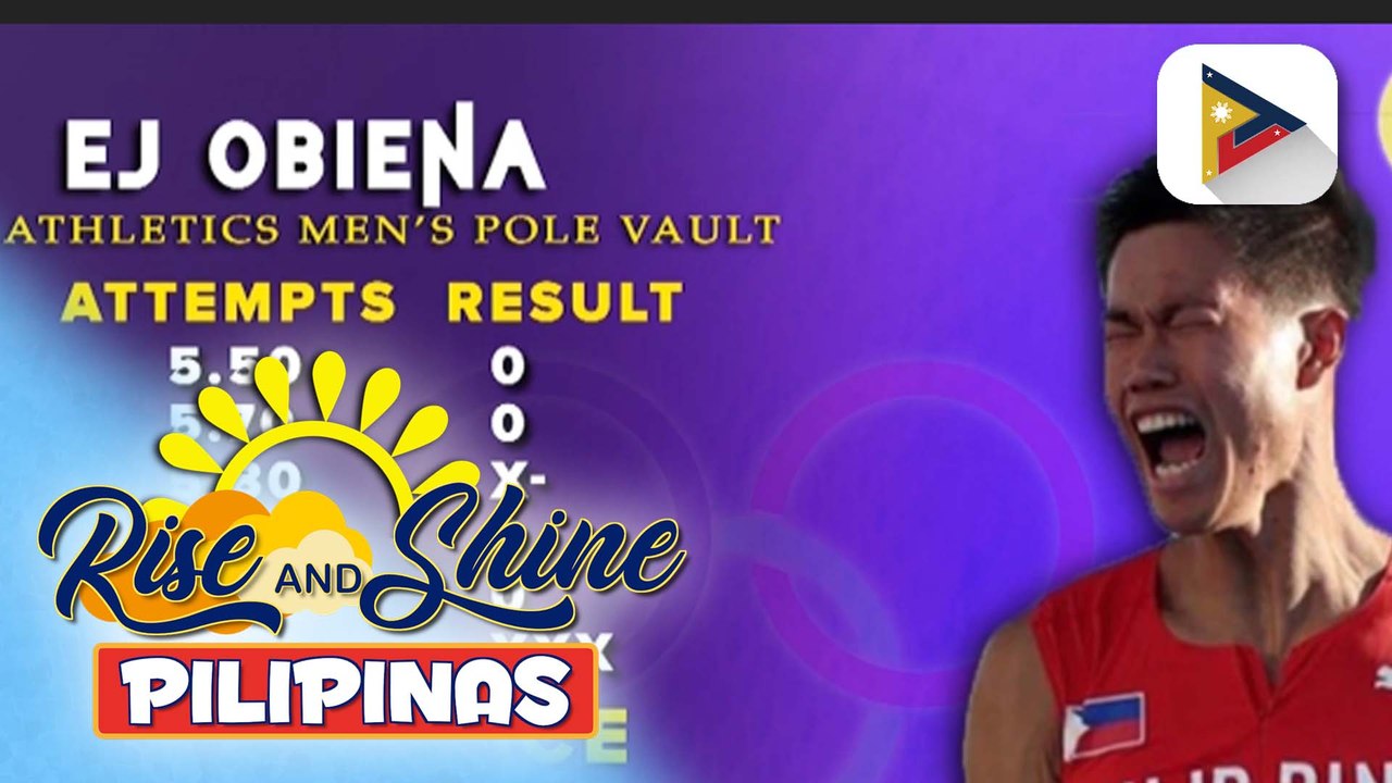 EJ Obiena, nagtapos sa ikaapat na pwesto sa 2024 Paris Olympics Men’s Pole Vault