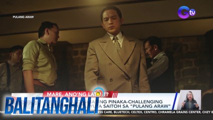 Dennis Trillo, sinabing pinaka-challenging role niya si Col. Yuta Saitoh sa "Pulang Araw" | Balitanghali