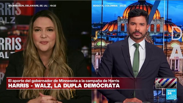Maca Casado: 'Tim Walz y Kamala Harris buscarán unir a los estadounidenses'