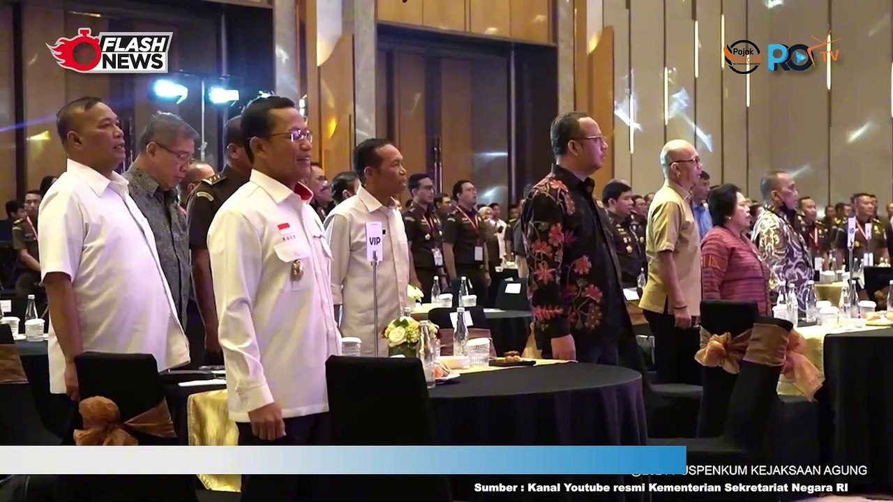 Jaksa Agung ST Burhanuddin Buka Acara Launching Blue Print Transformasi Penuntutan dan Dialog Publik RPP KUHP Nasional
