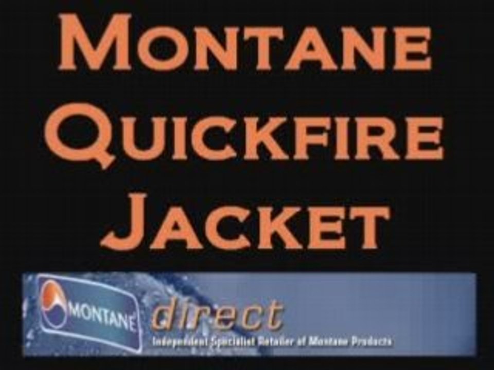 Montane Quickfire Jacket