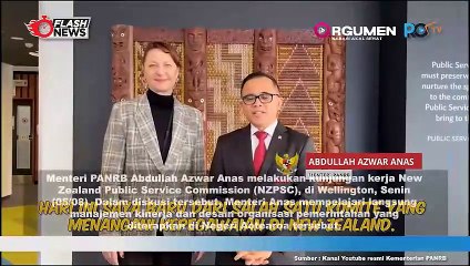 Menteri PANRB Kunjungan Kerja ke New Zealand Public Service Commission Di Wellington
