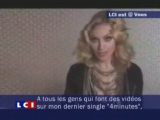 Quand Madonna passe l'aspirateur